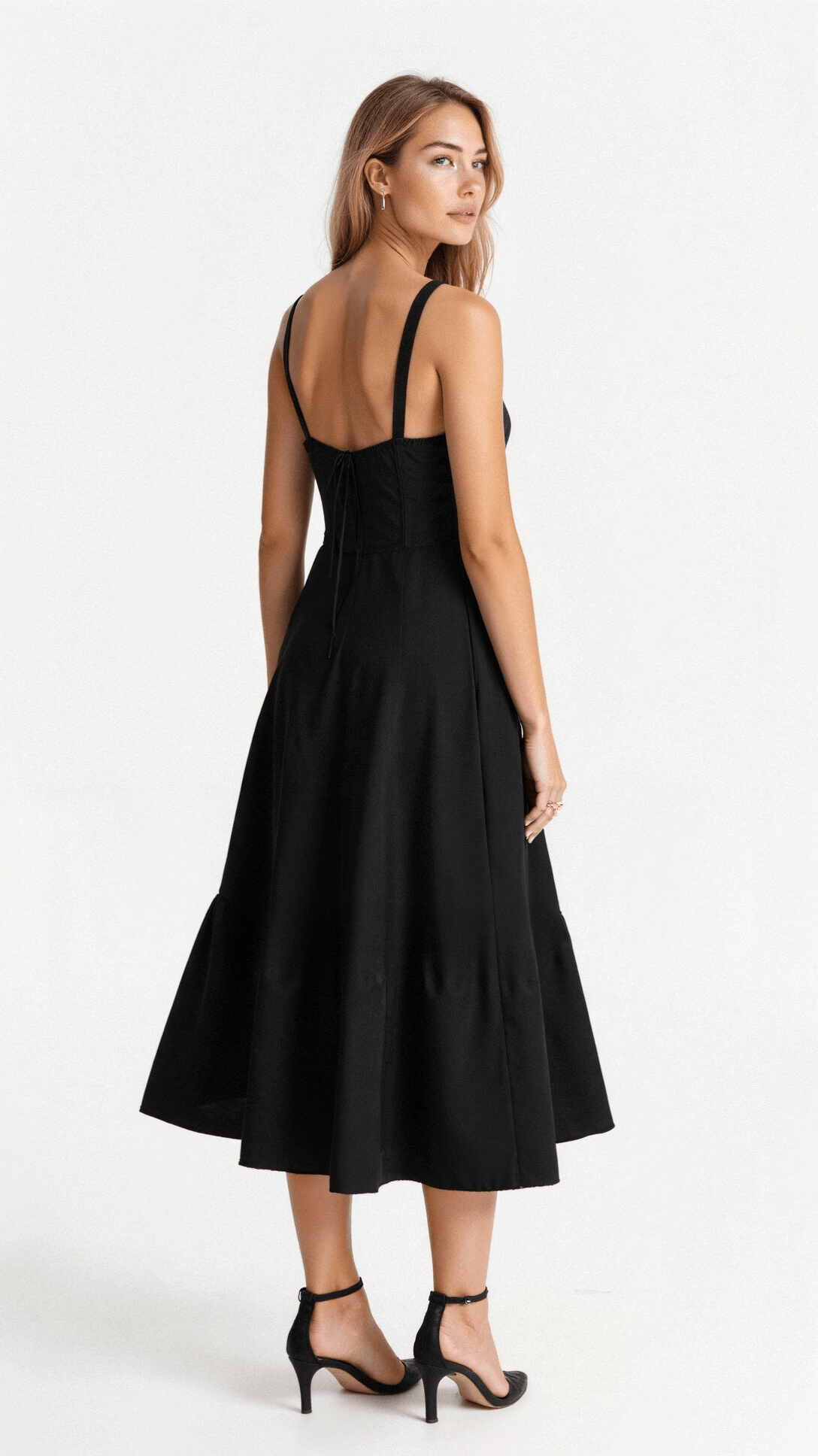 Sutter | Women’s Floral Chic Corset Summer Midi Dress