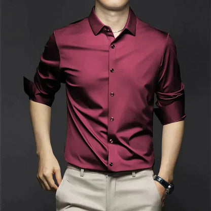 George | Men’s Spring Stretch Slim Dress Shirt