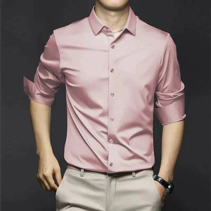 George | Men’s Spring Stretch Slim Dress Shirt
