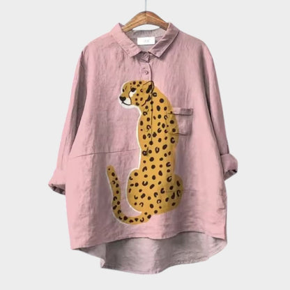 Emberly | Women’s Floral Button Up Blouse