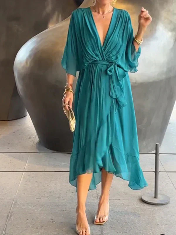 Bianca | Women’s Midi Tie Waist