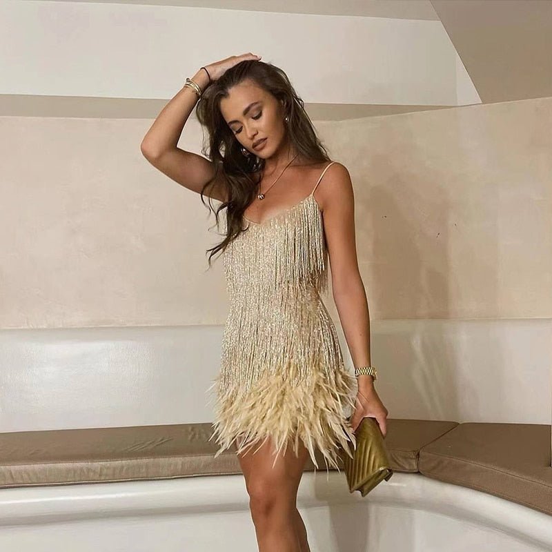 Aviana | Women’s Sequin Bodycon Cocktail Mini Dress