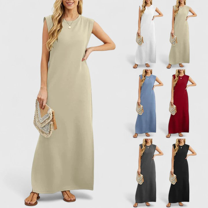 Marian | Women’s Elegant Sleeveless Maxi Dress