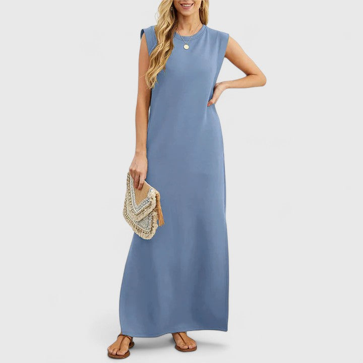 Marian | Women’s Elegant Sleeveless Maxi Dress