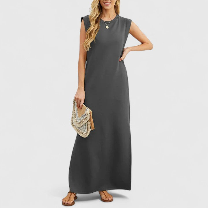 Marian | Women’s Elegant Sleeveless Maxi Dress