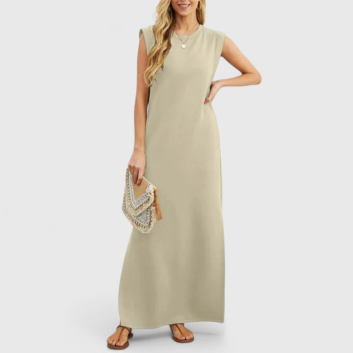 Marian | Women’s Elegant Sleeveless Maxi Dress