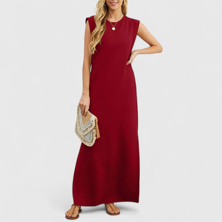 Marian | Women’s Elegant Sleeveless Maxi Dress