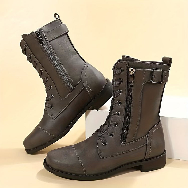 Mildred | Women’s Orthopedic Side Zip Comfort Boots