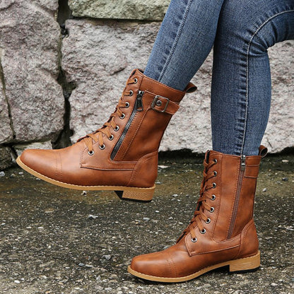 Mildred | Women’s Orthopedic Side Zip Comfort Boots