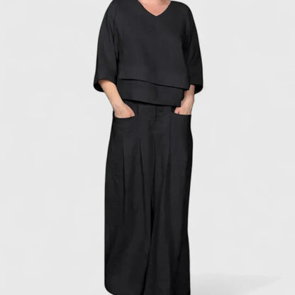 Caelira | Women’s Relaxed Linen Two Piece Set