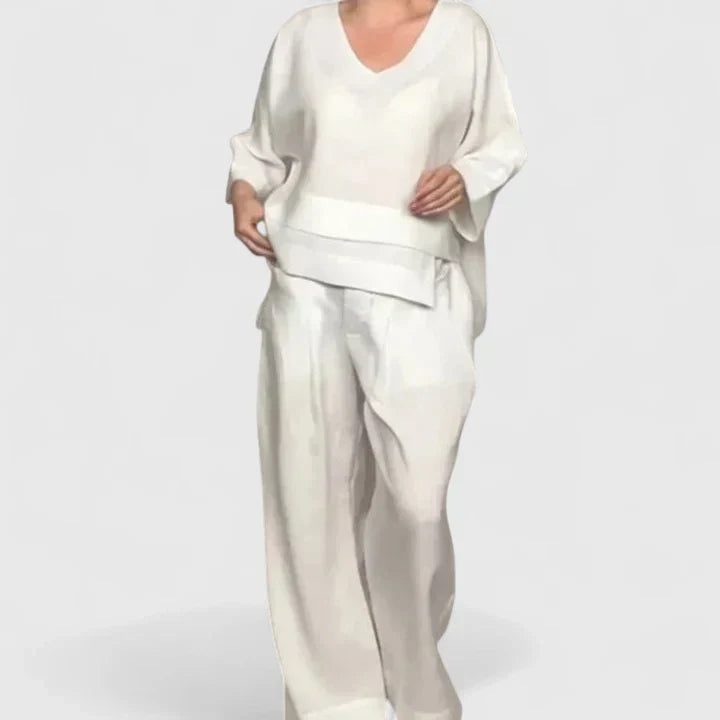 Caelira | Women’s Relaxed Linen Two Piece Set