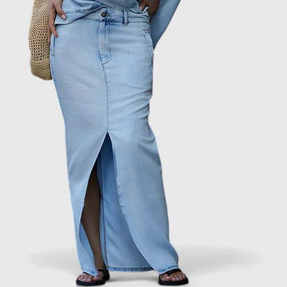 Bristol | Women’s Elegant Off Shoulder Maxi Skirt Set