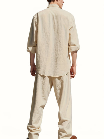 Tolliver | Men’s Shirt and Trousers Set