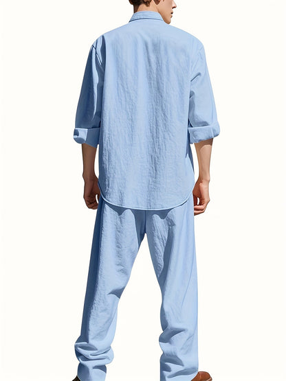 Tolliver | Men’s Shirt and Trousers Set