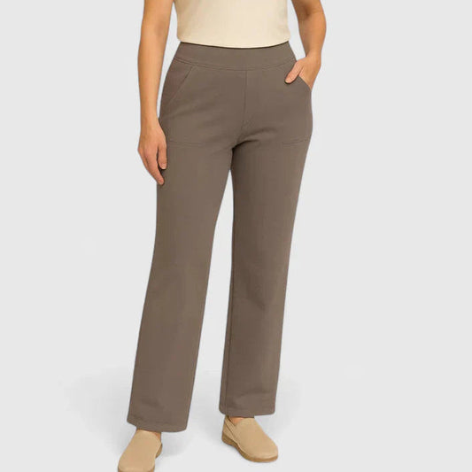 Adeline | Women’s High-Waist Wide-Leg Tailored Trousers