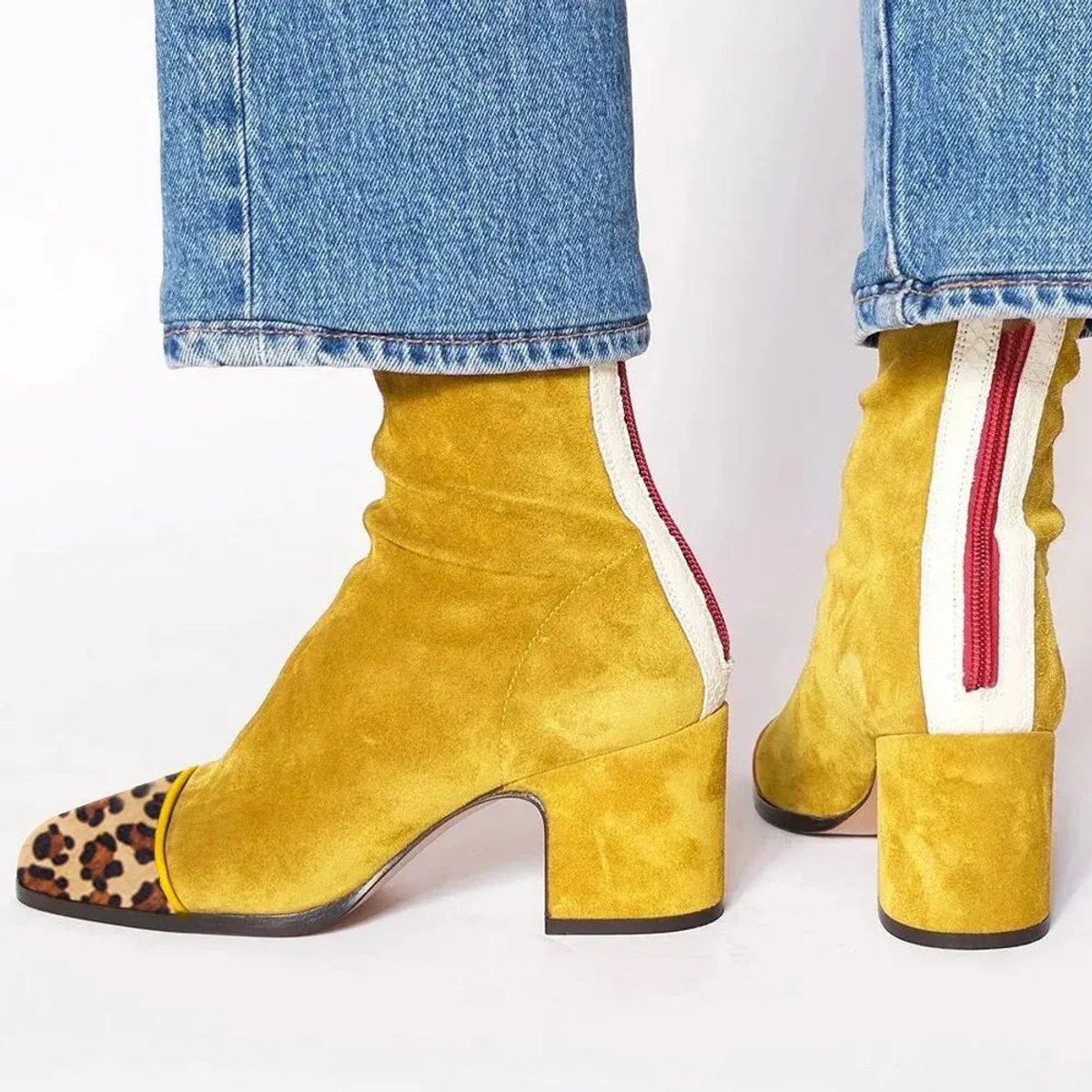 Brinley | Women’s Suede Block-Heel Boots