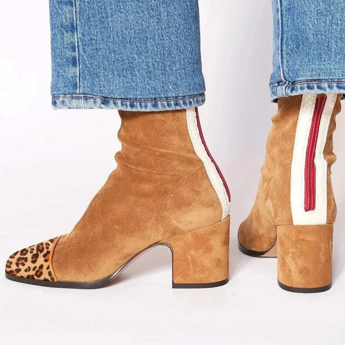 Brinley | Women’s Suede Block-Heel Boots