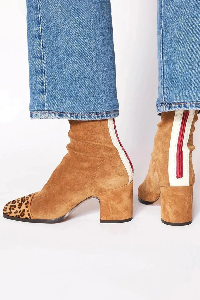 Brinley | Women’s Suede Block-Heel Boots
