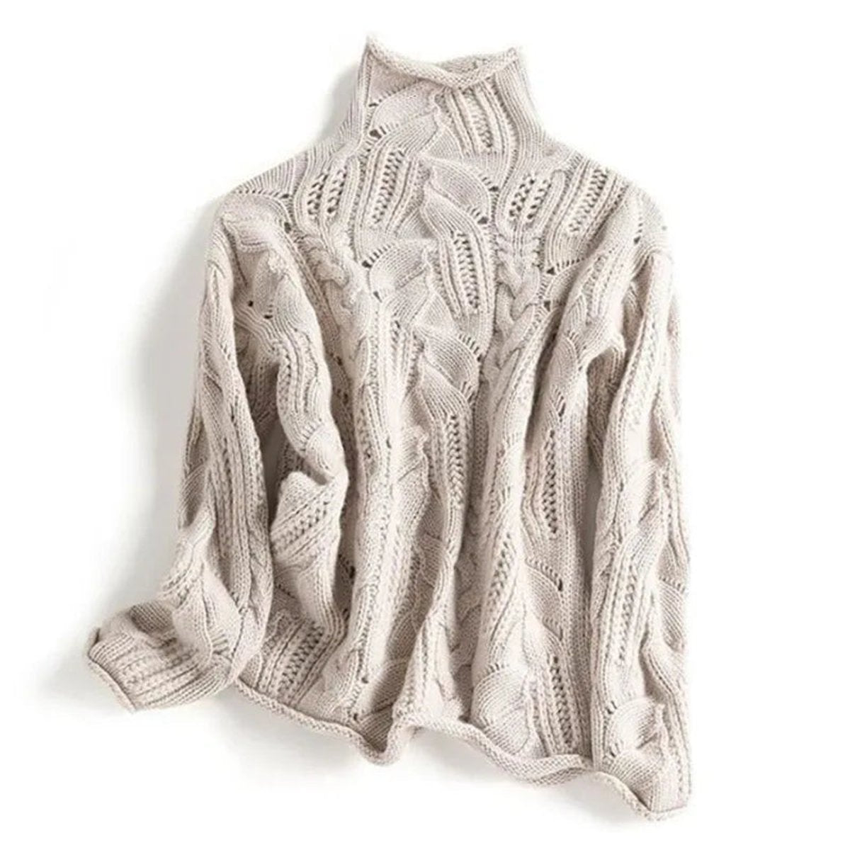 Aveline | Women’s Cable Turtleneck Sweater