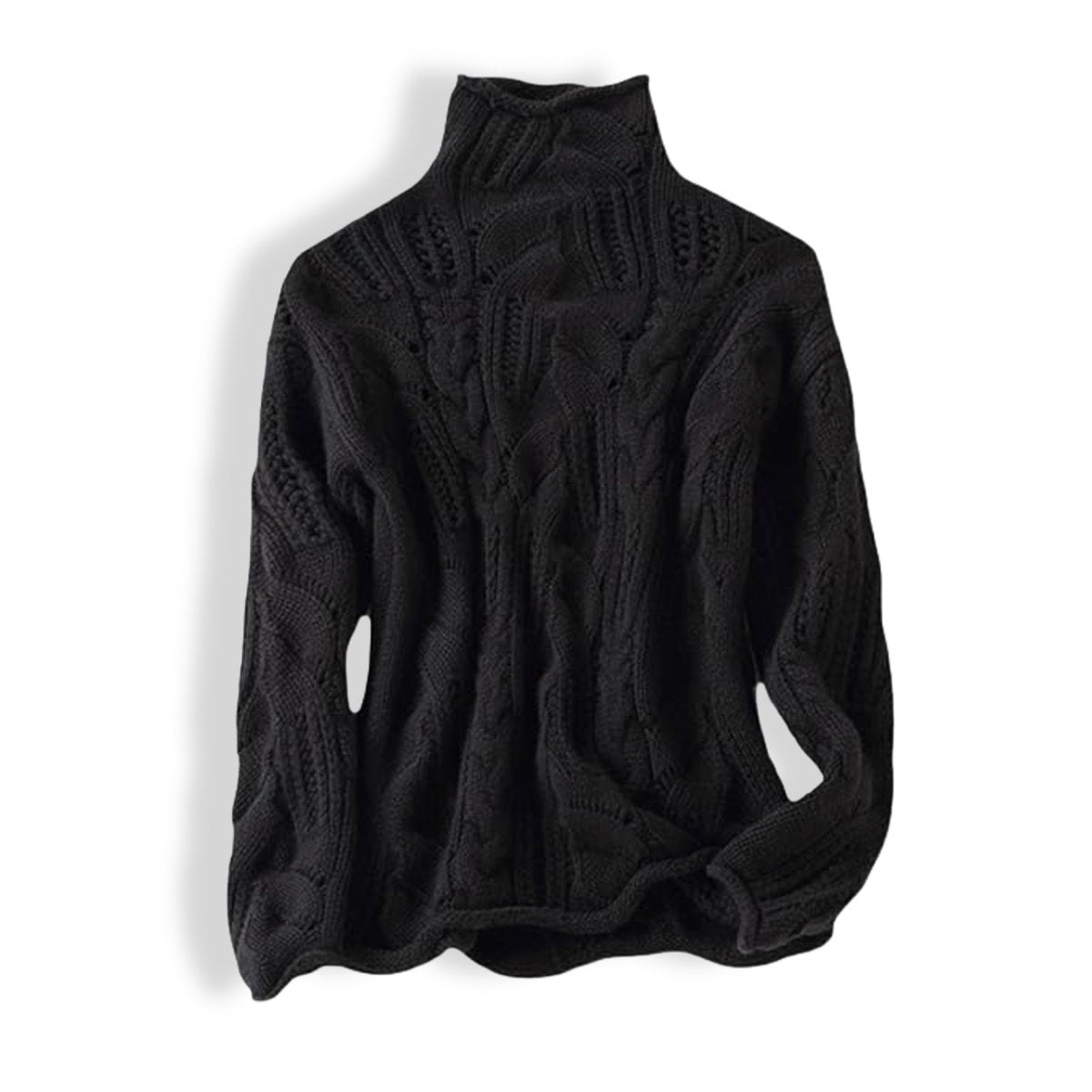 Aveline | Women’s Cable Turtleneck Sweater