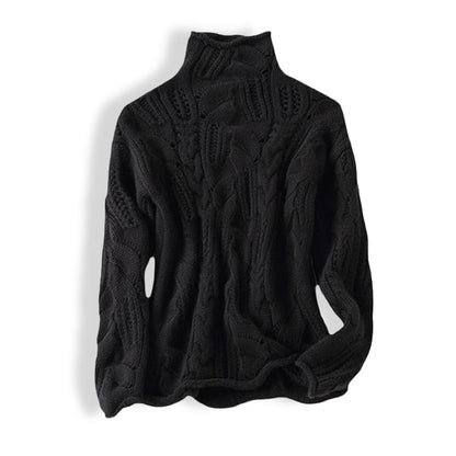 Aveline | Women’s Cable Turtleneck Sweater