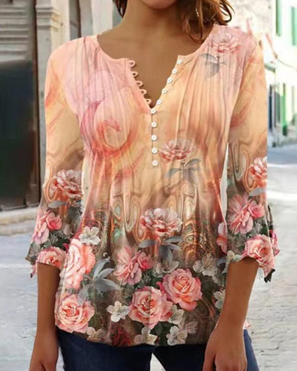 Claudette | Women’s Lace Sleeve Blouse