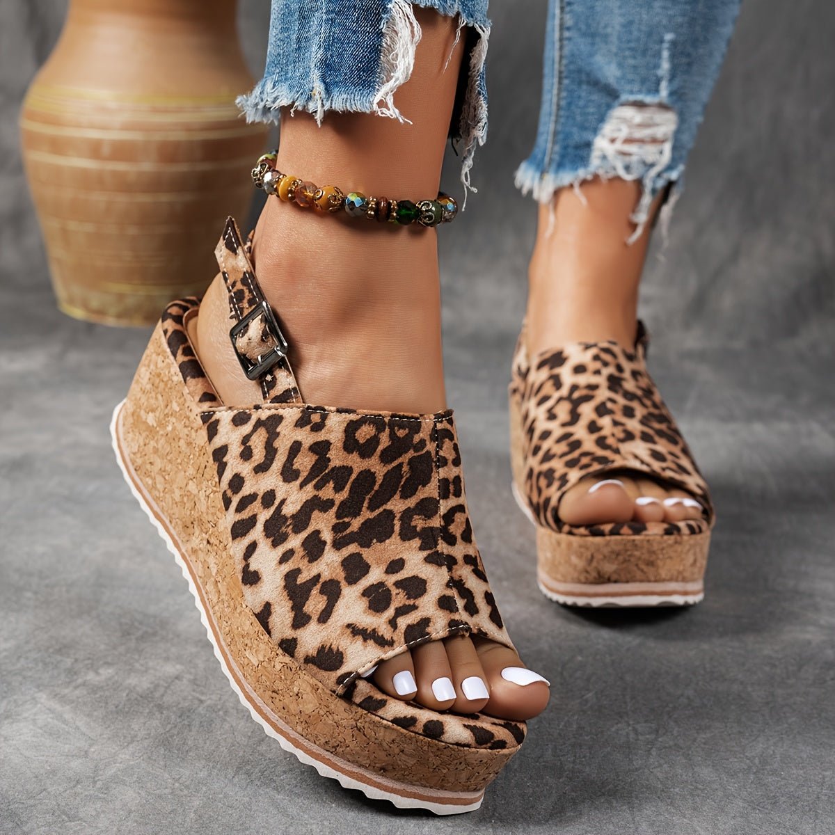Harlowe | Women’s Cork Platform Sandals