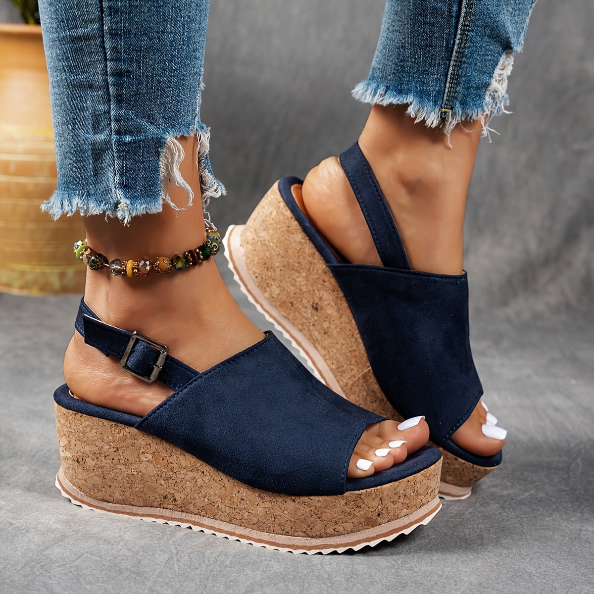 Harlowe | Women’s Cork Platform Sandals