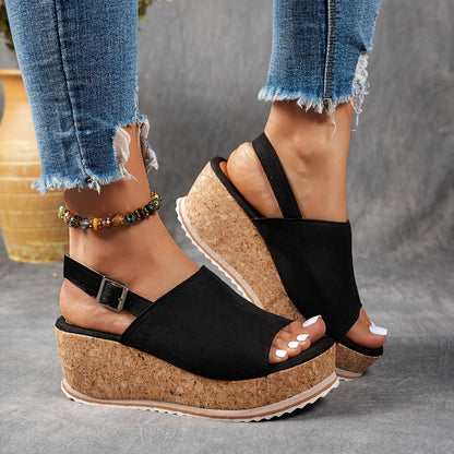 Harlowe | Women’s Cork Platform Sandals