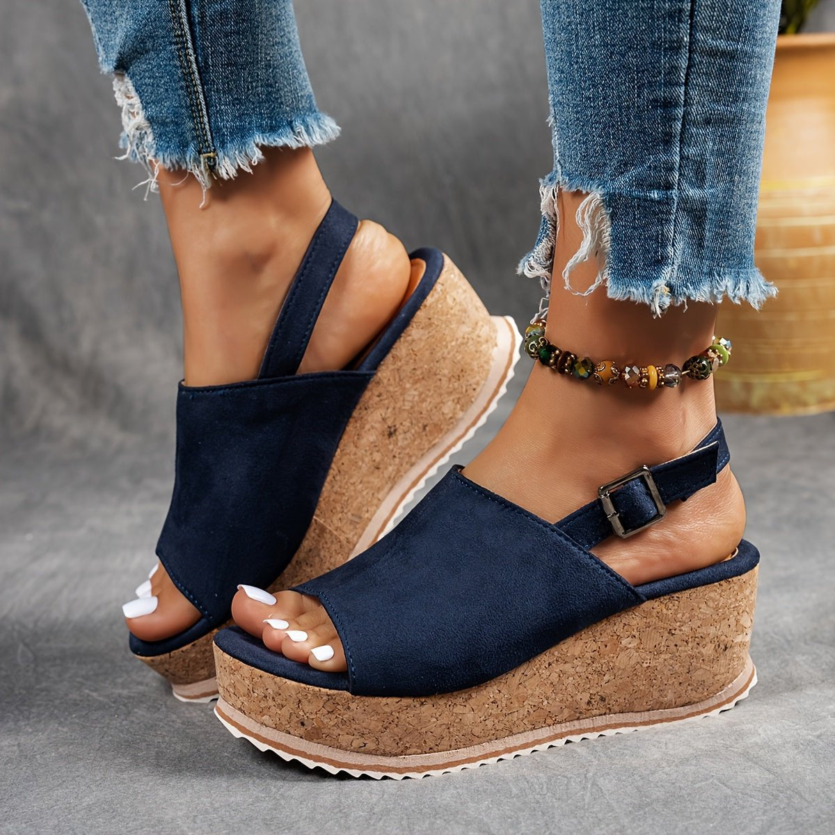 Harlowe | Women’s Cork Platform Sandals