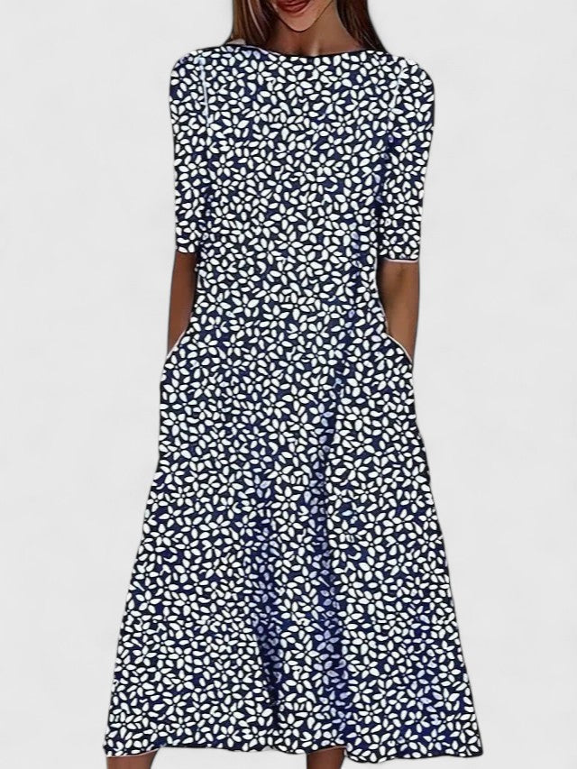 Cambria | Women’s Floral Midi Dress